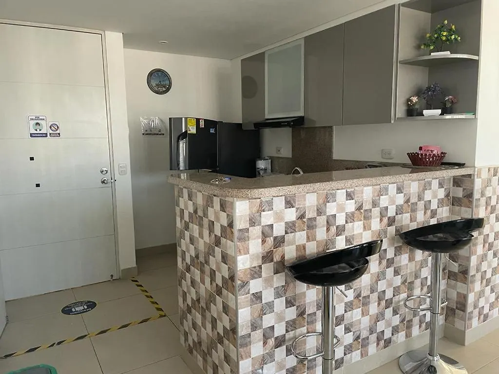 Bonito Y Comodo Apartamento En El Rodadero. Gaira 0*,  Colombia